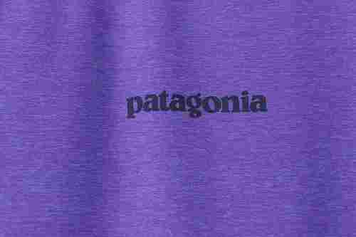Patagonia Men's Capilene Cool Daily Graphic Long‑Sleeve Shirt Purple
