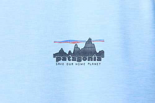 Patagonia Men's Long‑Sleeved Capilene Cool Daily Graphic Shirt Blue