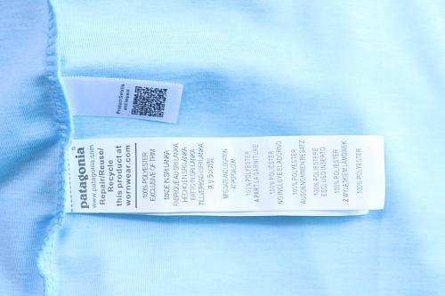 Patagonia Men's Long‑Sleeved Capilene Cool Daily Graphic Shirt Blue