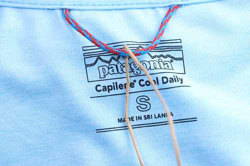 Patagonia Men's Long‑Sleeved Capilene Cool Daily Graphic Shirt Blue