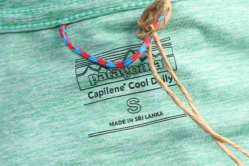 Patagonia Men's Long‑Sleeved Capilene Cool Daily Graphic Shirt Green