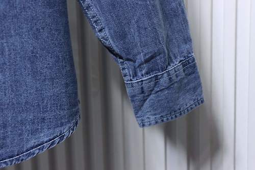 Ralph Lauren Classic‑Fit Cotton‑Chambray Button‑Down Shirt Deep Blue