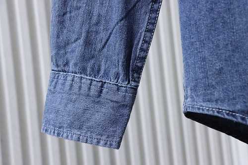 Ralph Lauren Classic‑Fit Cotton‑Chambray Button‑Down Shirt Deep Blue