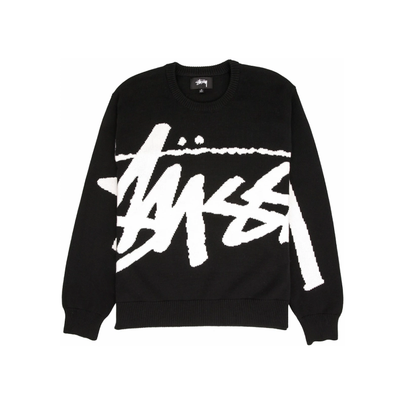 Stussy Stock Sweater Black+Purple Brand Fashion Men Jeans 6