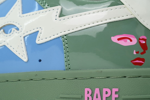 A BATHING APE BAPE Beige Green 001FWL231912C