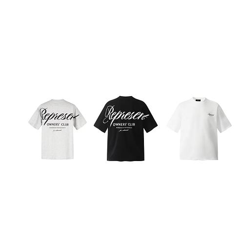 Represent Owners' Club Script T-Shirt-893#