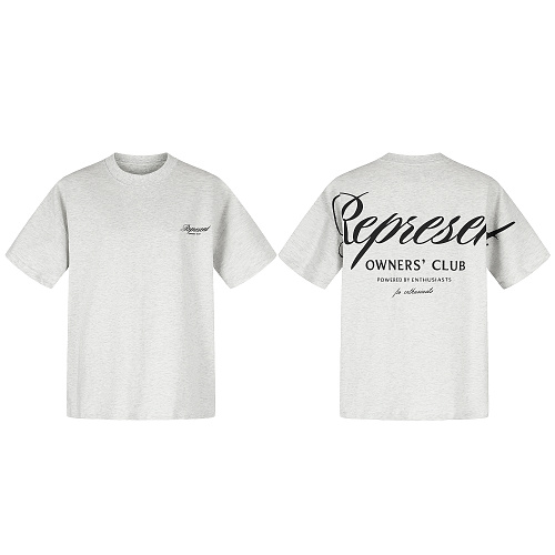 Represent Owners' Club Script T-Shirt-893#