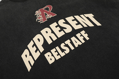 Represent x Belstaff Flame Phoenix T-Shirt-907#