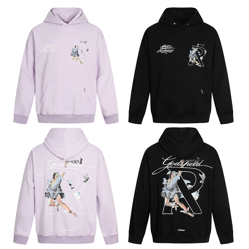 Represent Pullover Hoodie-6033#