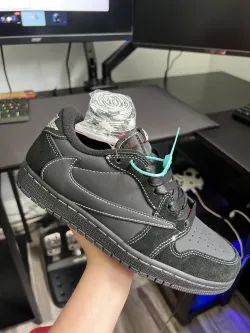【Flash Sale】Air Jordan 1 Retro Low OG SP Travis Scott Black Phantom DM7866-001 review Minty Hayes