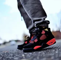 PK God Batch Air Jordan 4 Red Thunder CT8527-016 review 0