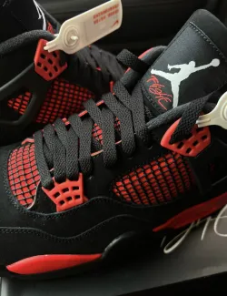 PK God Batch Air Jordan 4 Red Thunder CT8527-016 review Y*** 05
