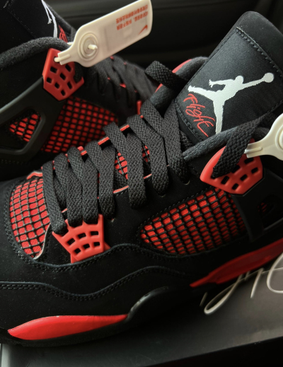 PK God Batch Air Jordan 4 Red Thunder CT8527-016 review Y*** 04