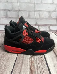 PK God Batch Air Jordan 4 Red Thunder CT8527-016 review 1
