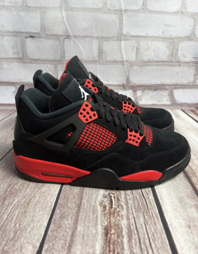 PK God Batch Air Jordan 4 Red Thunder CT8527-016 review L*** 01