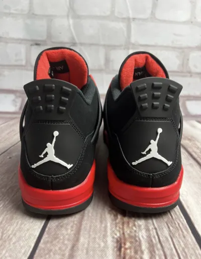 PK God Batch Air Jordan 4 Red Thunder CT8527-016 review L*** 02