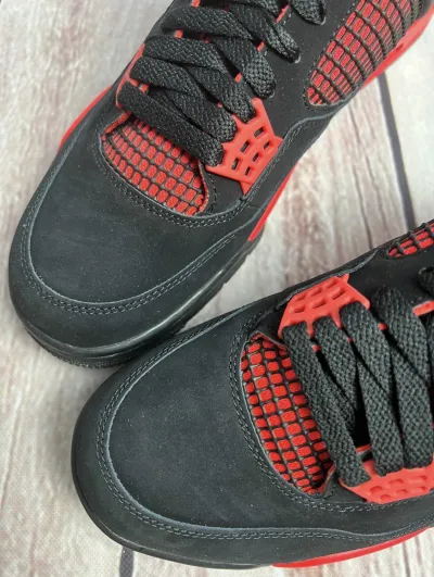 PK God Batch Air Jordan 4 Red Thunder CT8527-016 review L*** 03