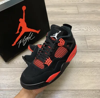 PK God Batch Air Jordan 4 Red Thunder CT8527-016 review C*** 03