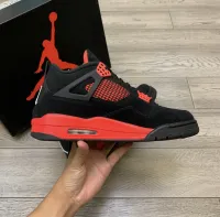 PK God Batch Air Jordan 4 Red Thunder CT8527-016 review 5