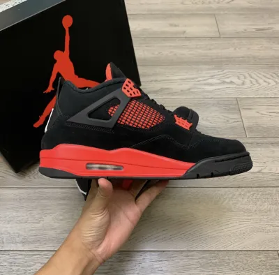 PK God Batch Air Jordan 4 Red Thunder CT8527-016 review C*** 05