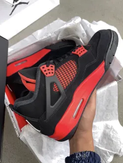 PK God Batch Air Jordan 4 Red Thunder CT8527-016 review D*** 03