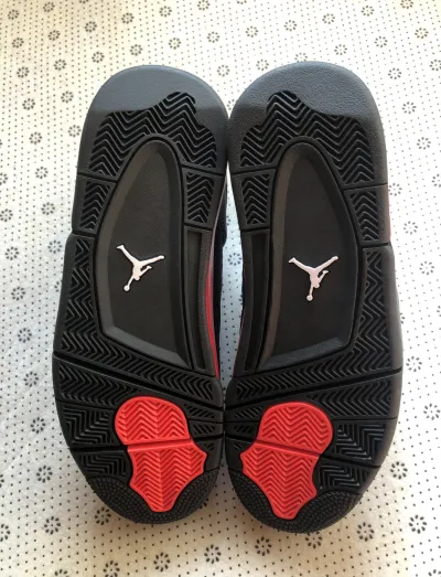 PK God Batch Air Jordan 4 Red Thunder CT8527-016 review B*** 01