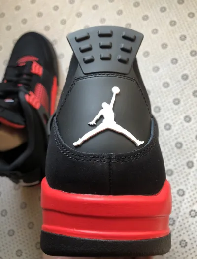 PK God Batch Air Jordan 4 Red Thunder CT8527-016 review B*** 02