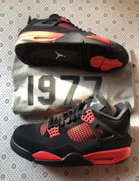 PK God Batch Air Jordan 4 Red Thunder CT8527-016 review 4