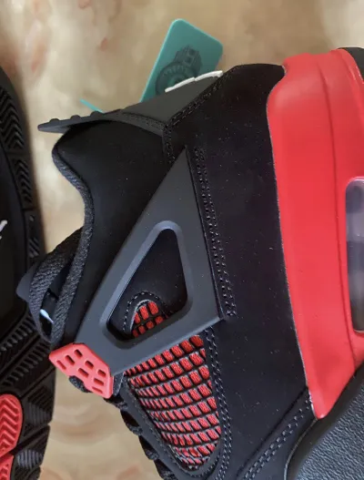 PK God Batch Air Jordan 4 Red Thunder CT8527-016 review N*** 03