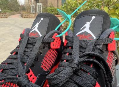 PK God Batch Air Jordan 4 Red Thunder CT8527-016 review D*** 02