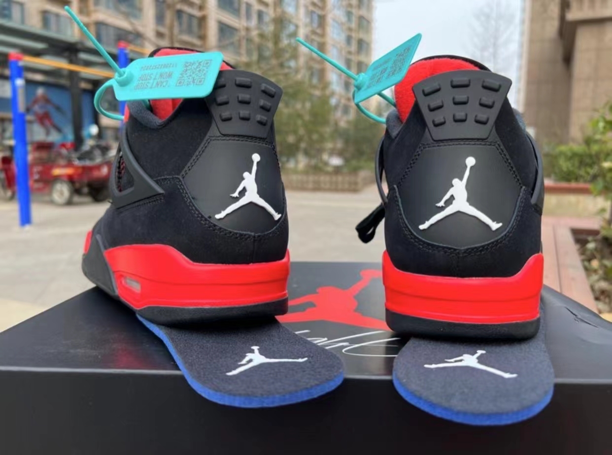 PK God Batch Air Jordan 4 Red Thunder CT8527-016 review D*** 05