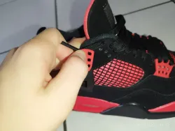 PK God Batch Air Jordan 4 Red Thunder CT8527-016 review Ciprian 02