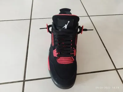 PK God Batch Air Jordan 4 Red Thunder CT8527-016 review Ciprian 02