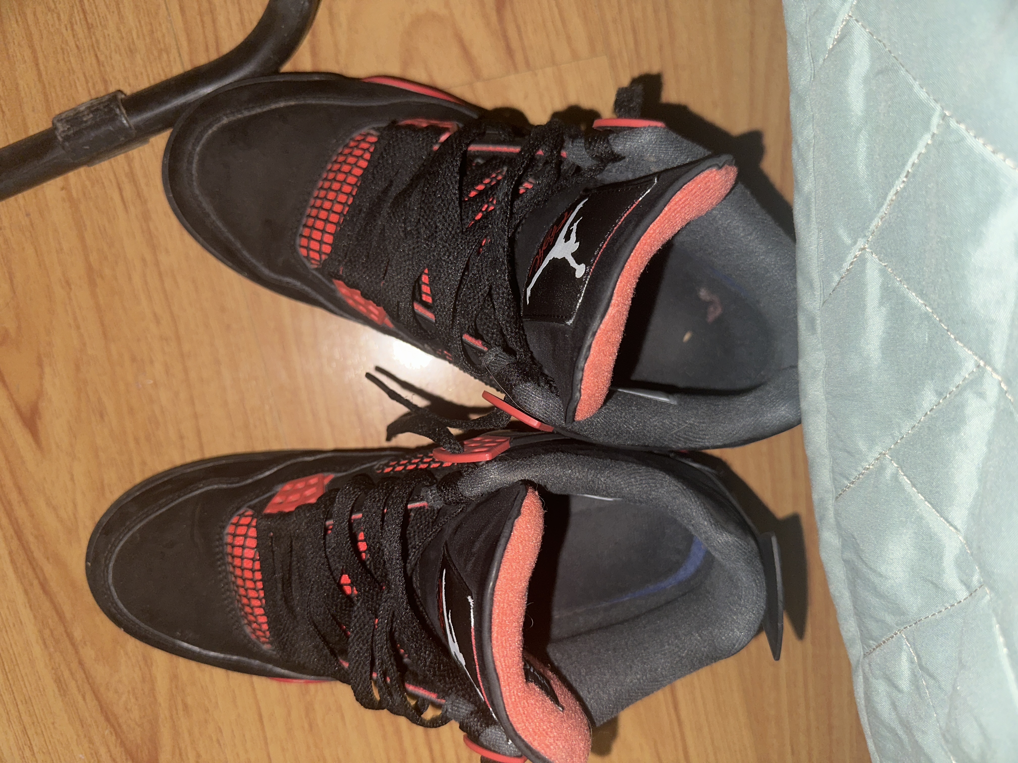 PK God Batch Air Jordan 4 Red Thunder CT8527-016 review Isreal