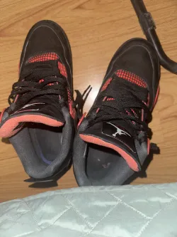 PK God Batch Air Jordan 4 Red Thunder CT8527-016 review Isreal