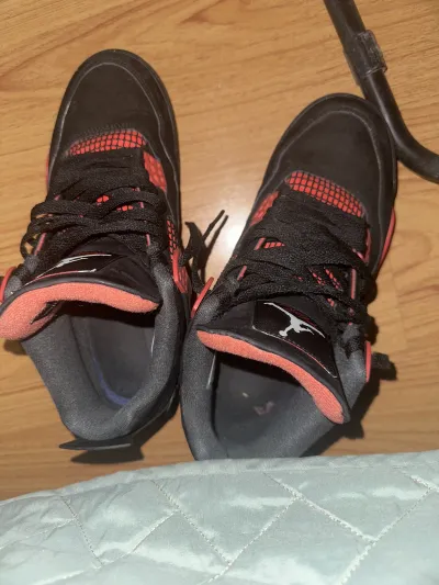 PK God Batch Air Jordan 4 Red Thunder CT8527-016 review Isreal