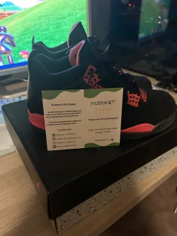 PK God Batch Air Jordan 4 Red Thunder CT8527-016 review jarne  02