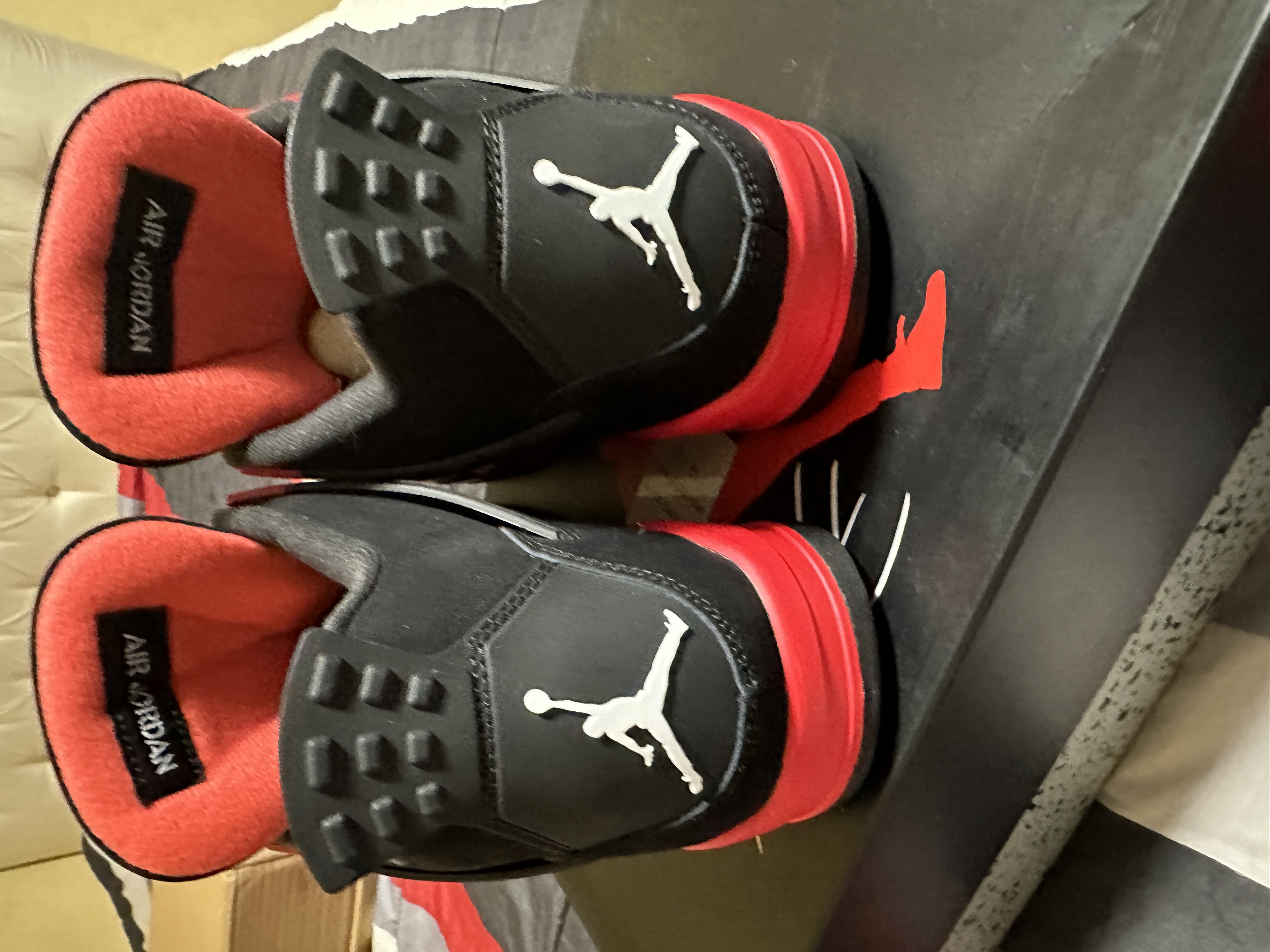 PK God Batch Air Jordan 4 Red Thunder CT8527-016 review VKTV 03