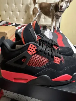 PK God Batch Air Jordan 4 Red Thunder CT8527-016 review VKTV 04