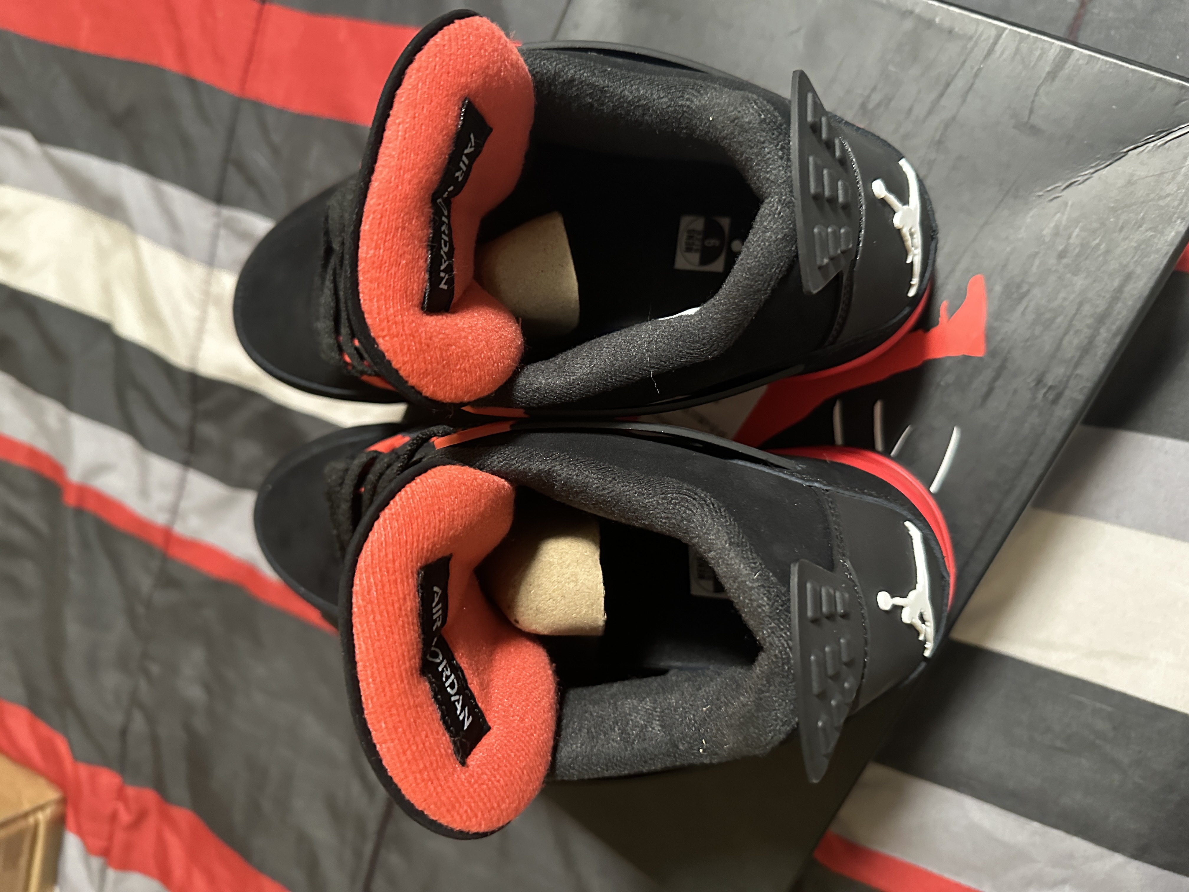 PK God Batch Air Jordan 4 Red Thunder CT8527-016 review VKTV 05