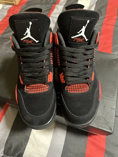 PK God Batch Air Jordan 4 Red Thunder CT8527-016 review VKTV 05