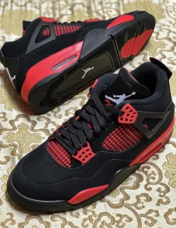 PK God Batch Air Jordan 4 Red Thunder CT8527-016 review L*** 03