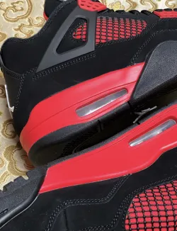 PK God Batch Air Jordan 4 Red Thunder CT8527-016 review L*** 04