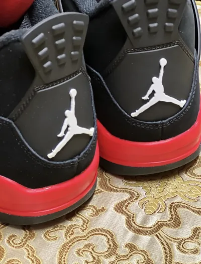 PK God Batch Air Jordan 4 Red Thunder CT8527-016 review L*** 04