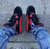 PK God Batch Air Jordan 4 Red Thunder CT8527-016 review 0