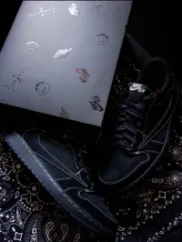 PK God Batch Air Jordan 1 Retro Low OG SP Travis Scott Black Phantom DM7866-001 review 0