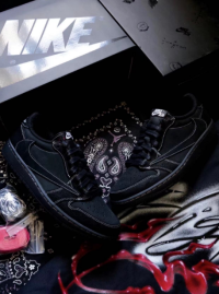 PK God Batch Air Jordan 1 Retro Low OG SP Travis Scott Black Phantom DM7866-001 review 1