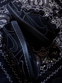 PK God Batch Air Jordan 1 Retro Low OG SP Travis Scott Black Phantom DM7866-001 review 2