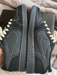 PK God Batch Air Jordan 1 Retro Low OG SP Travis Scott Black Phantom DM7866-001 review 0