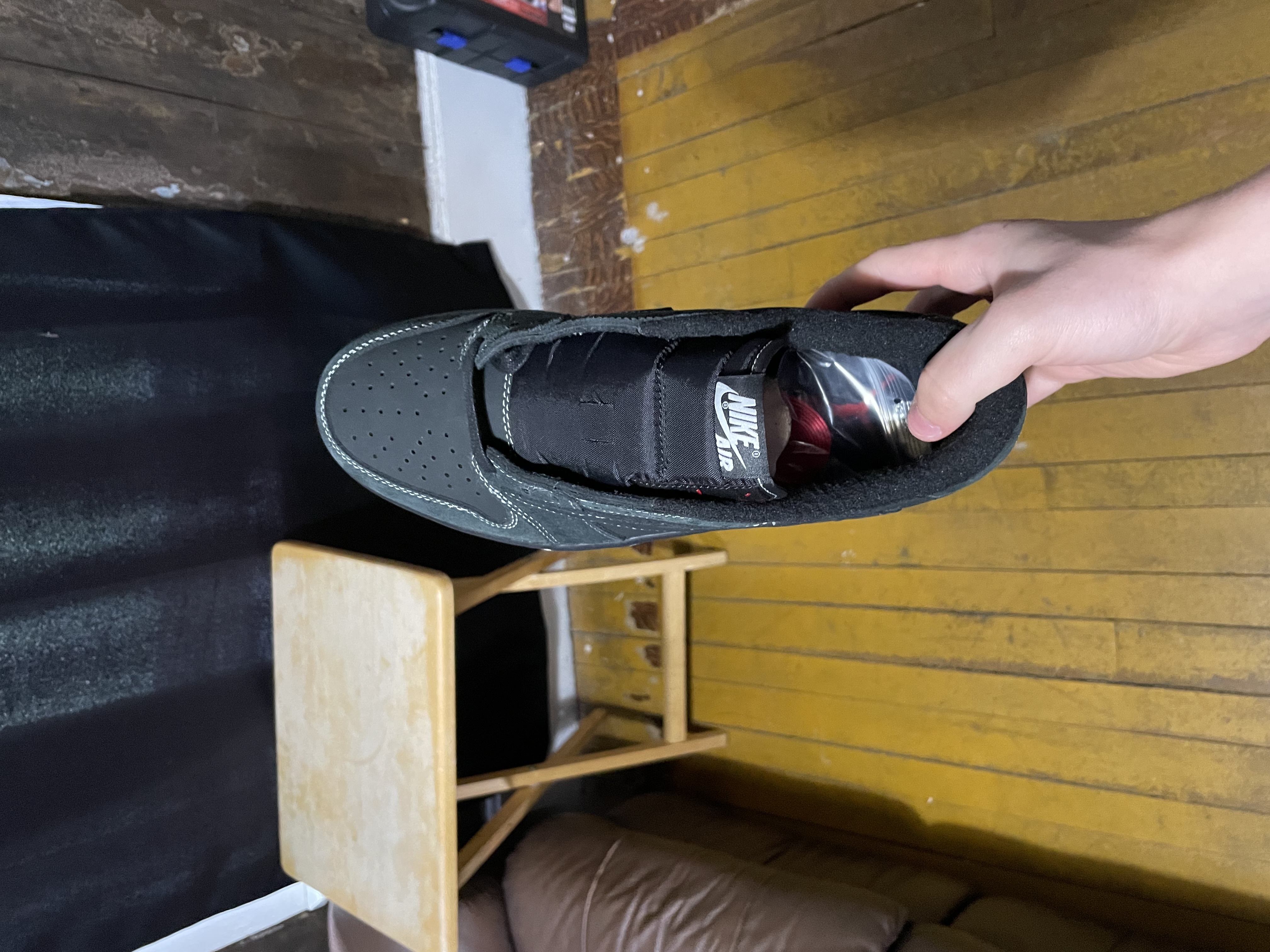 PK God Batch Air Jordan 1 Retro Low OG SP Travis Scott Black Phantom DM7866-001 review PotterDareDevil 03